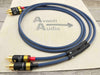 Avanti Audio Allegro Unbalanced RCA Cables - ViaBlue Slip On Connectors - 1.0M