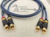 *Avanti Audio Allegro Unbalanced RCA Cables - ViaBlue close up 