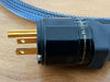 DEMO Allegro 1.5M 11ga Power Cable with Furutech FI-15G & FI-11G - Male Edison end closeup