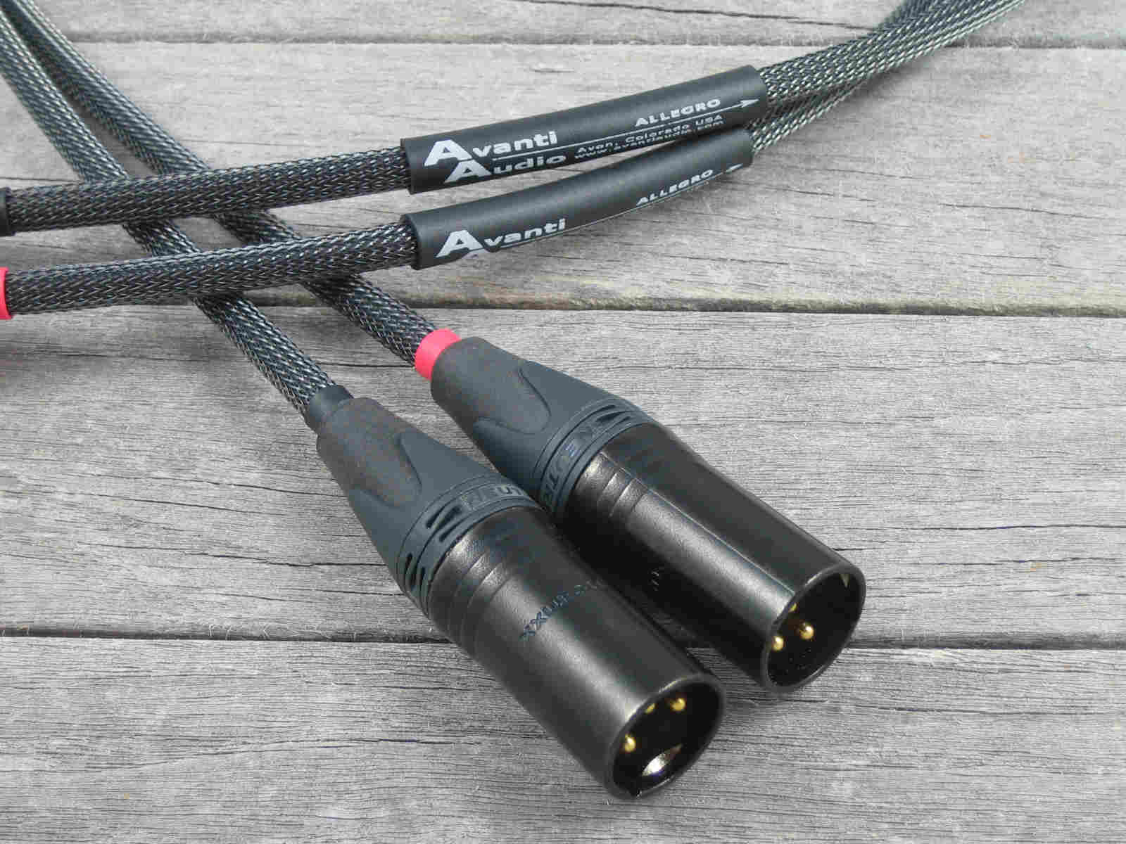 Audiophile Balanced XLR Interconnect Cables Avanti Audio